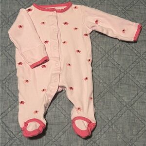 Carters Newborn Elephant Footed Sleeper.
